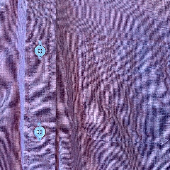 Hamilton Shirts - Men's M Oxford button down - Red - Picture 3 of 4